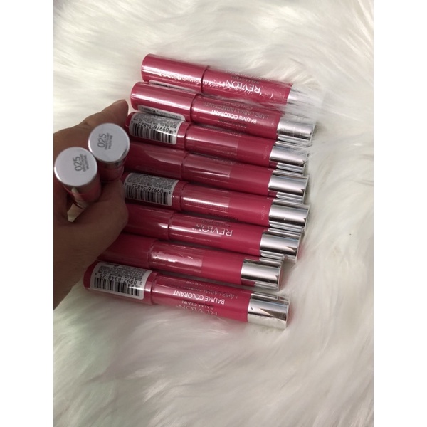 Son bút chì Revlon ColorBurst Balm 025 Sweetheart Valentine - Hồng ngọt ngào tự nhiên .
