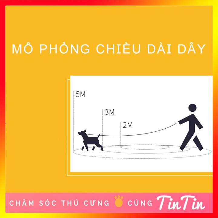 Dây Dắt Chó Tự Động cao cấp DIIL Tiện Lợi #Tintin Pet Store