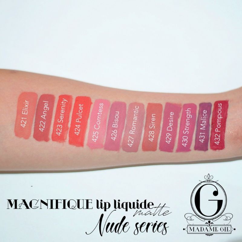 (hàng Mới Về) Son Kem Madame Gie Tông Nude Trang Điểm Chuyên Nghiệp | BigBuy360 - bigbuy360.vn