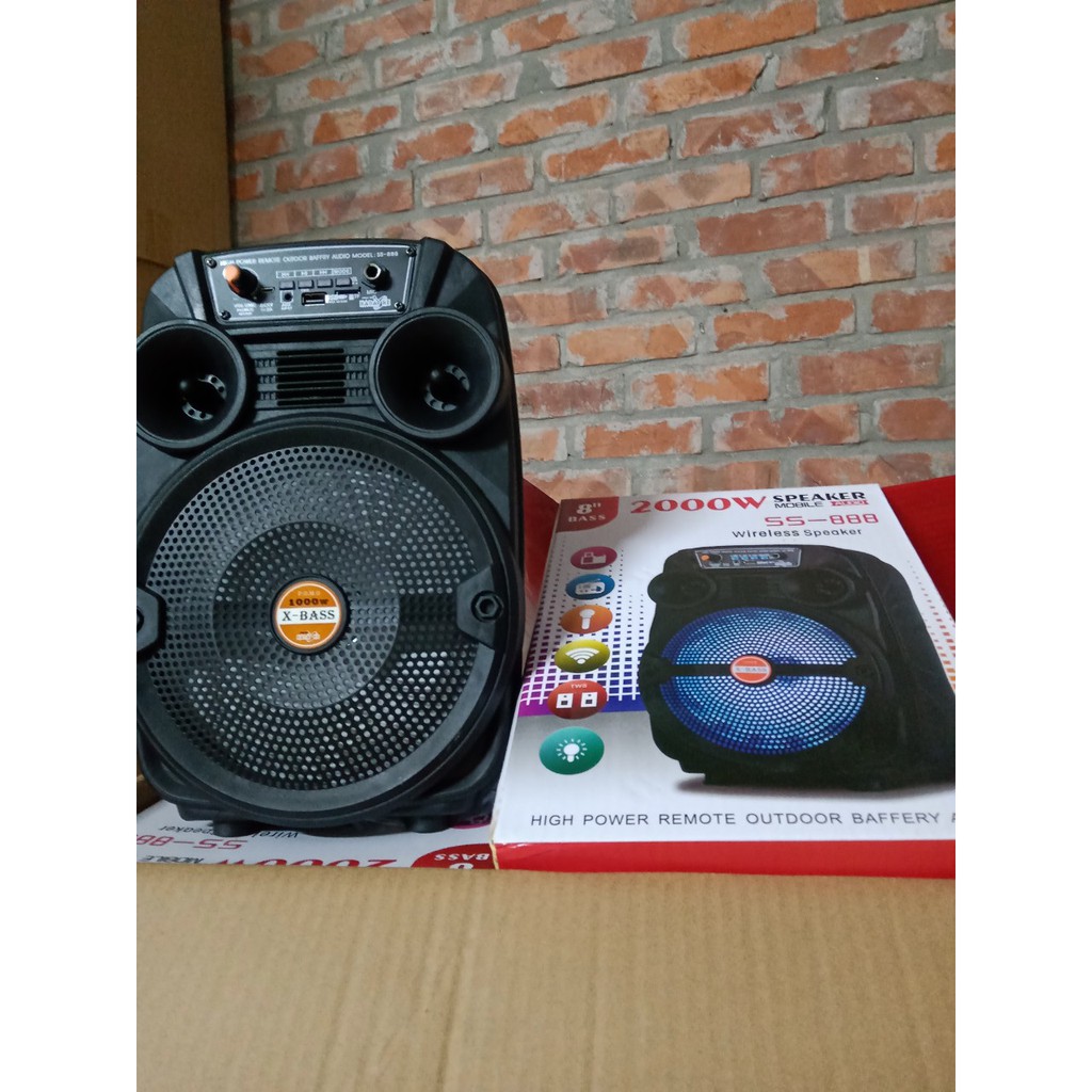 Loa Big Sound SS-888 Bass 2000W Cực Mạnh Bảo Hành 6 Tháng | BigBuy360 - bigbuy360.vn