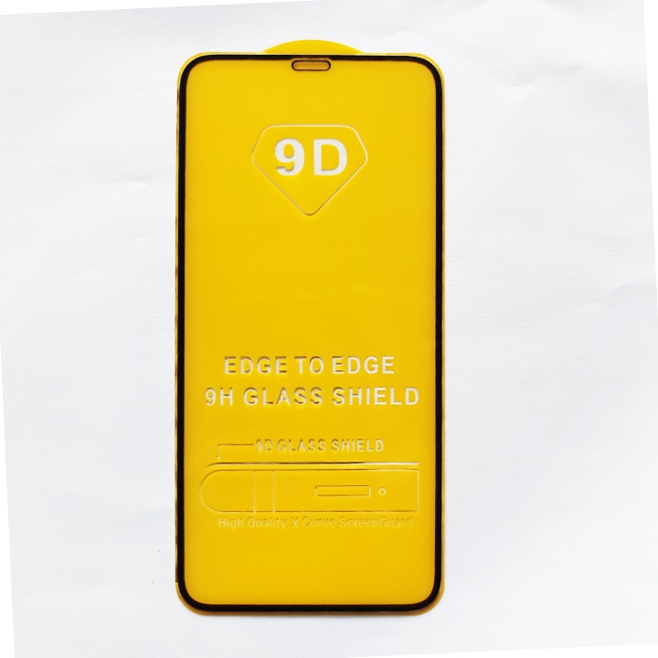 Kính Cường Lực Apple iPhone 11 Pro 9D Full Keo Full Màn Hình - Miếng Dán Màn Hình Cao Cấp - Viền Đen