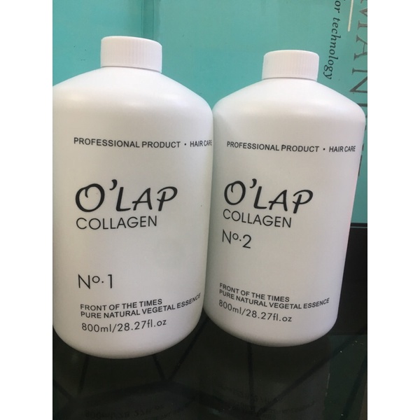 Kem uốn tóc olap dạng lỏng sệt 800ml sóng căng