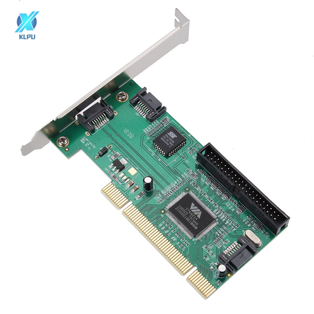 Bộ chuyển đổi PCI sang 3 đầu chia SATA + IDE VIA6421 HDD AC388 chất lượng cao