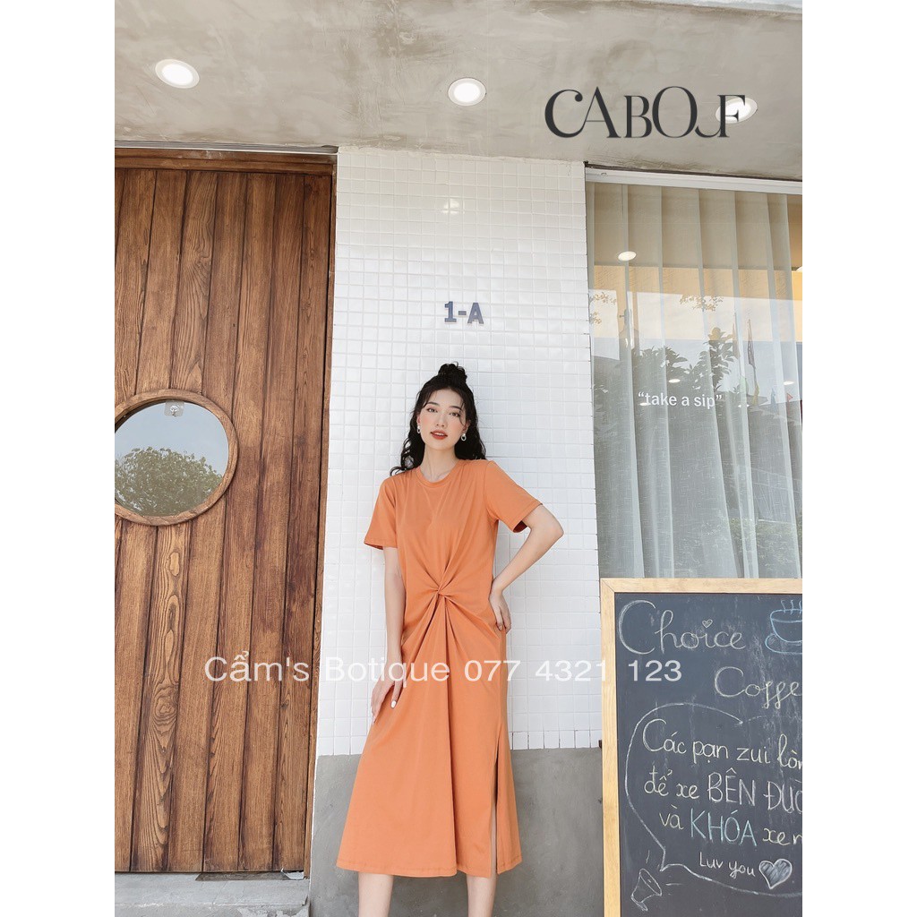 Đầm thun dáng suông , váy thun cotton dáng suông cao cấp, đầm bầu suông rộng thương hiệu CABOUF | BigBuy360 - bigbuy360.vn