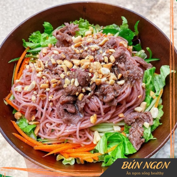 Bún Gạo Lứt ,Phở Gạo Lứt Hoàng Minh Ăn Kiêng Giảm Cân Eatclean 500g