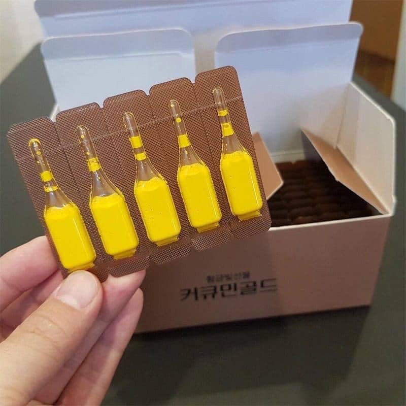 Tinh Chất Nghệ , Tinh Nghệ Nano Curcumin Gold  Hàn Quốc  Mẫu Mới  Hộp 100tep [ Auth ]