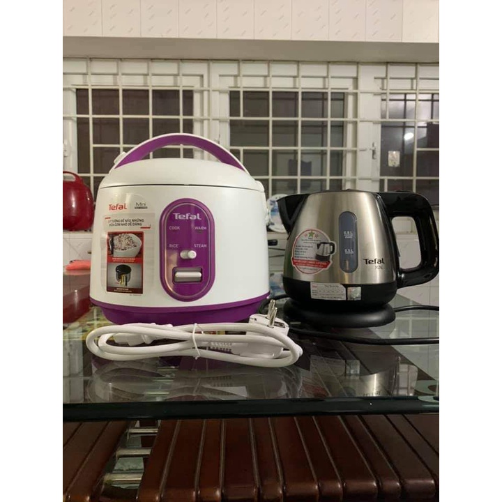 Nồi cơm điện cơ mini Tefal RK224168 - 0.7L, 300W - Hàng chính hãng- sự lựa chọn hoàn hảo cho gia đình ít người.