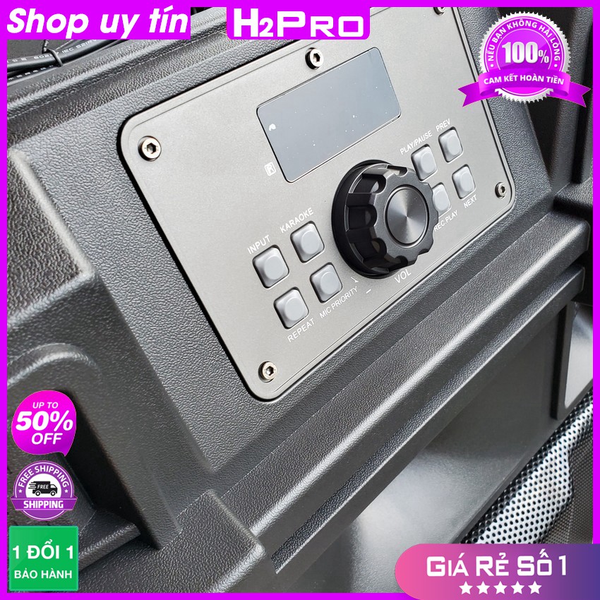 [RẺ VÔ ĐỊCH] Loa kéo công suất khủng BDSOUND BD-H9053SY BASS 45, có điều khiển, tặng 2 micro, hát cực hay, hàng nhập khẩ