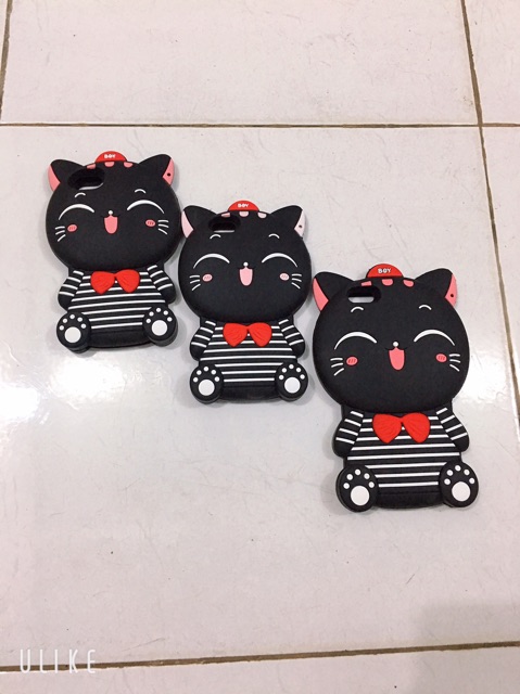 Ốp Cao Su Mèo Ip 6Plus,6SPlus