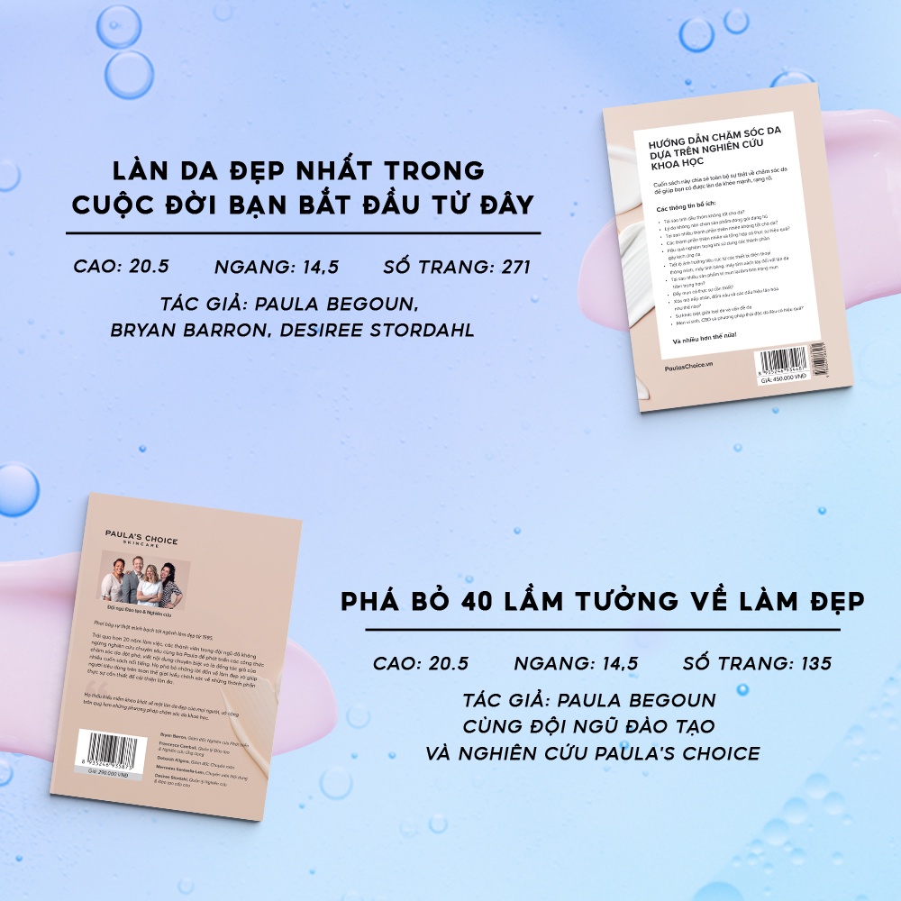 Sách - Combo Phá bỏ 40 lầm tưởng về làm đẹp và Làn da đẹp nhất trong cuộc đời bạn bắt đầu từ đây Paula's Choice