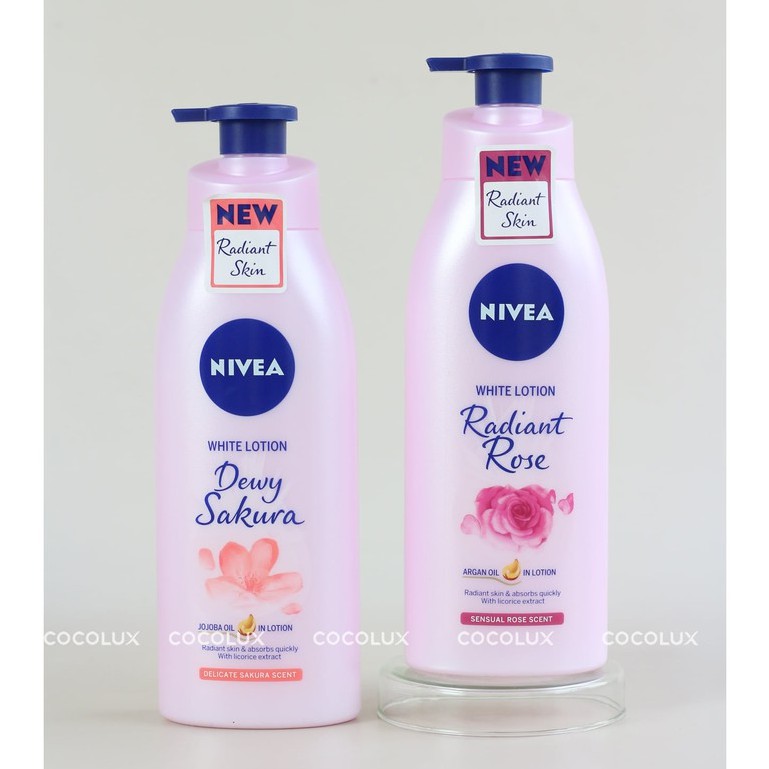 Sữa dưỡng thể dưỡng trắng da NIVEA Radiant Skin 350ml [COCOLUX]