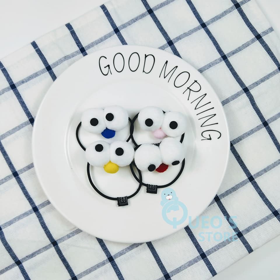 Cột tóc bông quái vật bánh quy Sesame Street