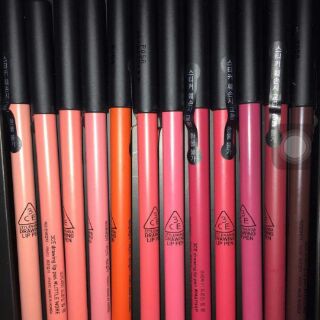 Hộp 12 son bút chì 3ce drawing lip pen kit