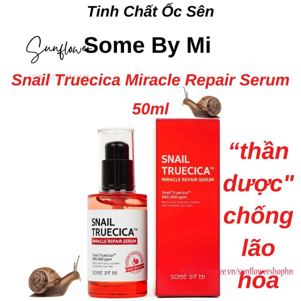 Tinh Chất Ốc Sên Some By Mi Snail Truecica Miracle Repair Serum 50ml