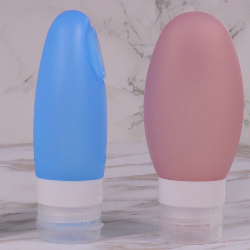 Chai Chiết Mỹ Phẩm Rỗng Đầu Tròn Bằng Silicone 100ML