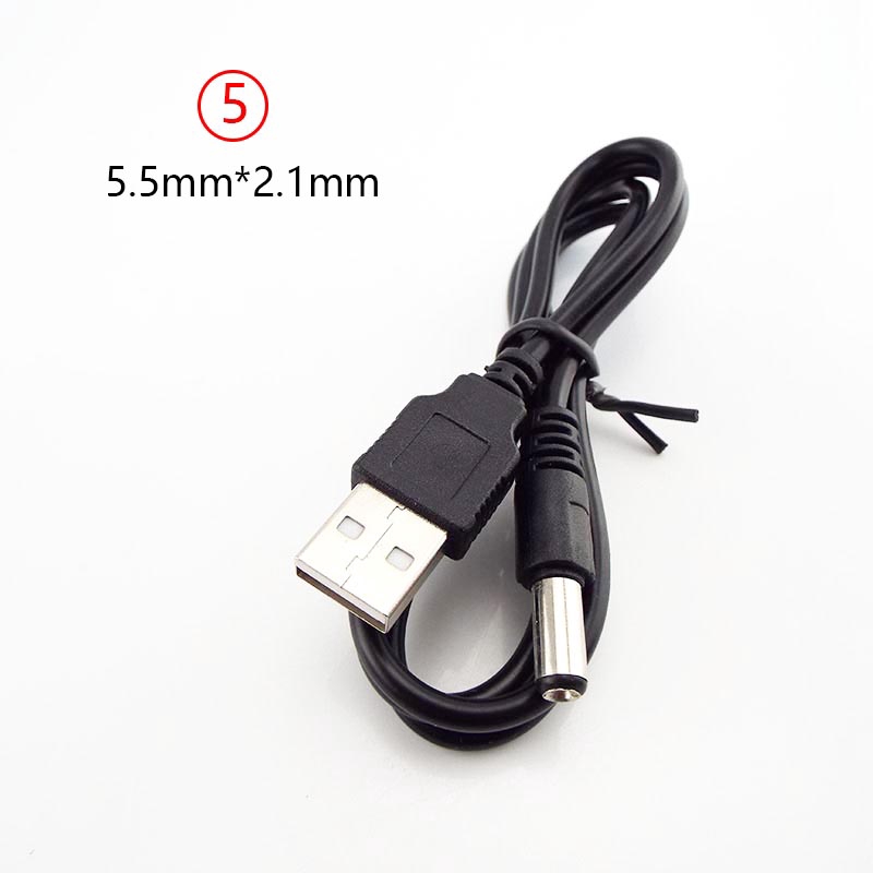 Dây Cáp Nối Dài Chuyển Đổi Usb A Sang Dc 2.0 0.6 2.5 3.5 1.35 4.0 1.7 5.5 2.1 5.5 2.5mm | BigBuy360 - bigbuy360.vn