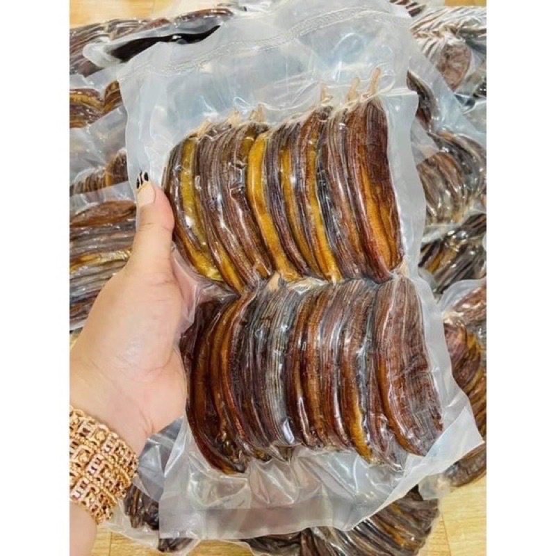 500Gr Chuối Hồng Sấy Dẻo Nguyên Vỏ Siêu Ngon