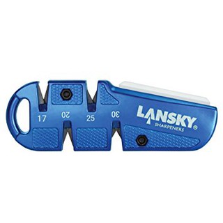 Mài dao Lansky QuadSharp Carbide/Ceramic Multi Angle Knife Sharpener, Blue