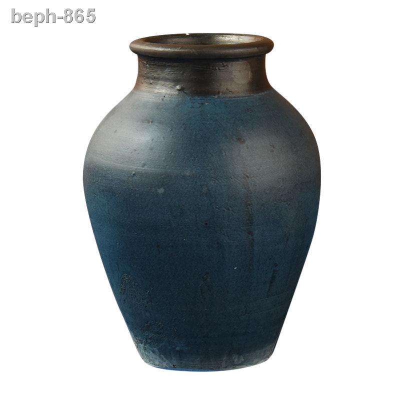 ₪ ∈ Chậu đất sét thủ công, bình hoa bằng đá, mọng nước, cổ điển, hoa, sét, nung, khô, bán giải phóng mặt