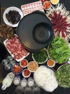 Bếp lẩu nướng 2in1