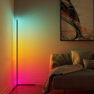 Đèn Led đứng góc tường RGB 2021 trang trí phòng khách, phòng ngủ, phòng game, điều khiển qua App Glowup Corner L01