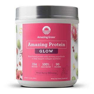 Bột protein glow/ digest hữu cơ Amazing Grass