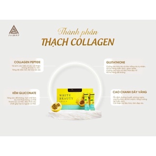 thạch collagen WHITE BEAUTY JELLY (trắng da , chống lão hoá)