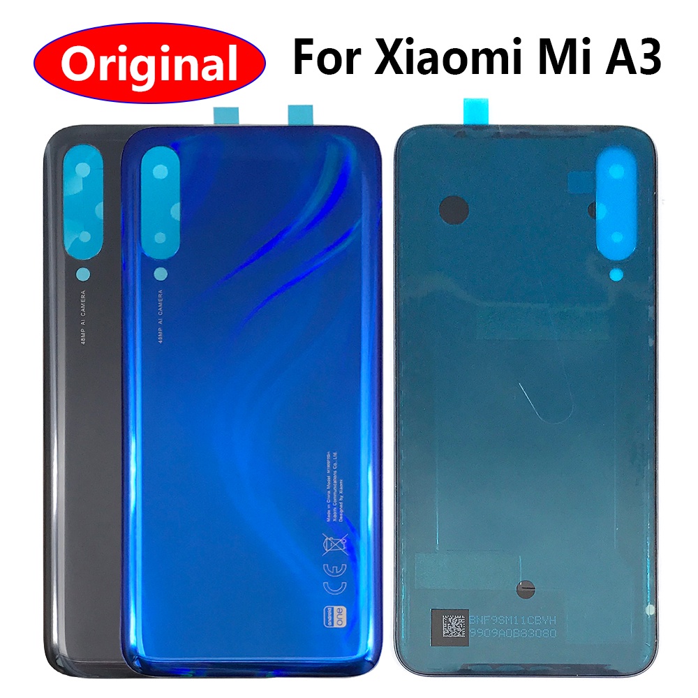 Nắp Lưng Điện Thoại Bằng Kính Thay Thế Chuyên Dụng Cho Xiaomi Mi A3