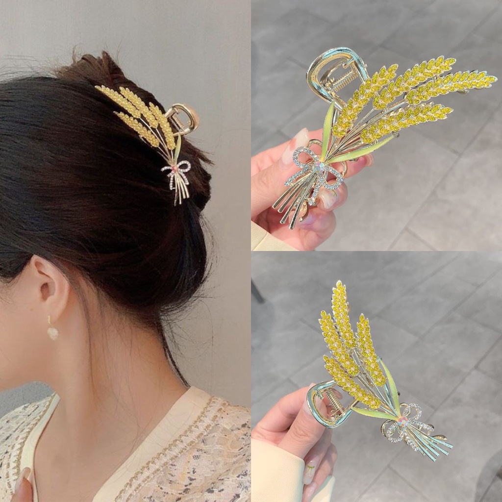 Kẹp Tóc Lúa Mì Phong Cách Mới Năm 2022 Cho Bé Gái