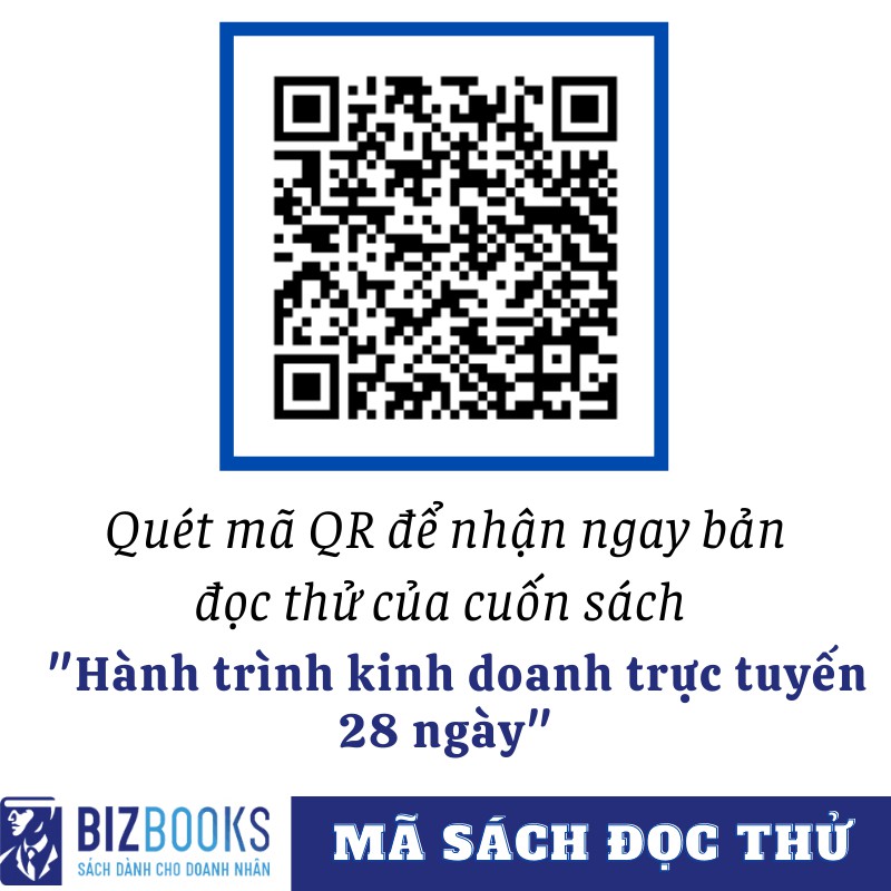 BIZBOOKS - Sách - Hành Trình Kinh Doanh Trực Tuyến 28 Ngày - 1 BEST SELLER