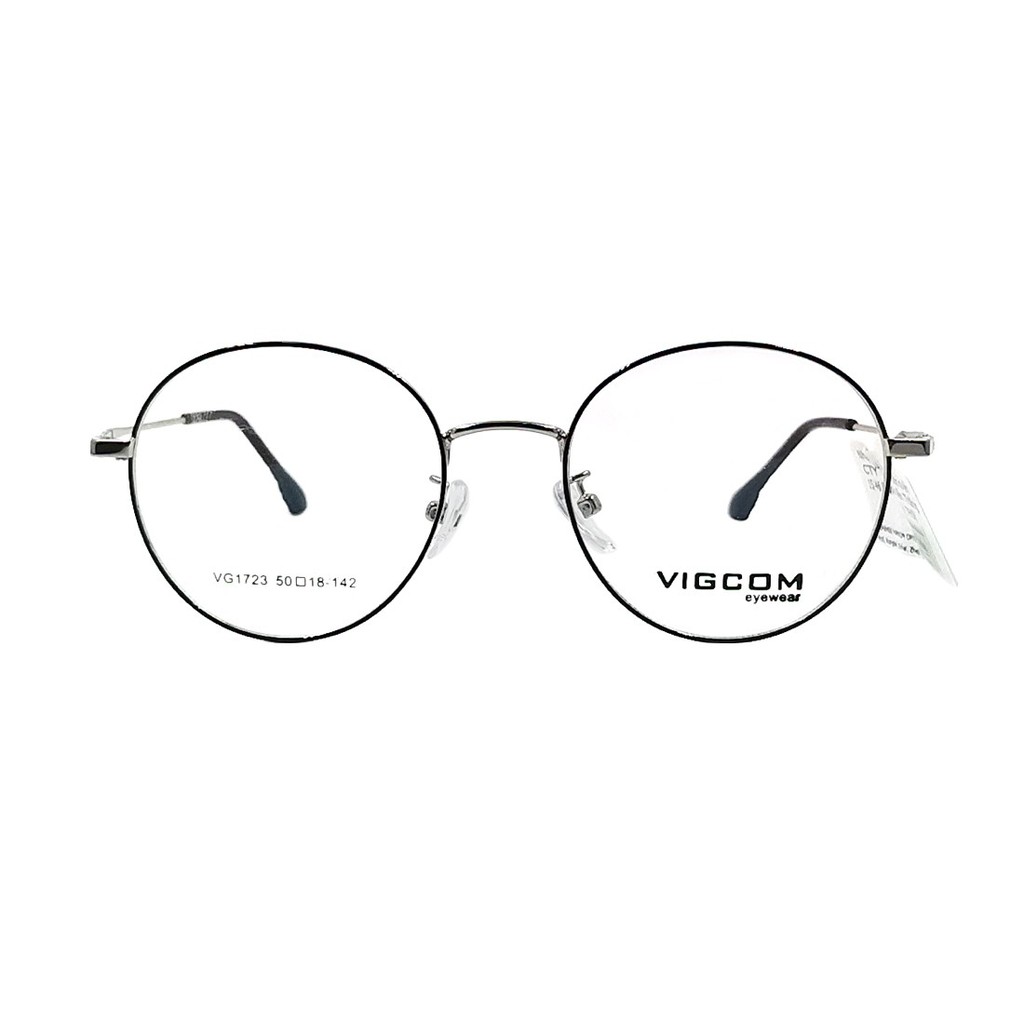 Gọng kính nam nữ Vigcom VG1723 chính hãng, thiết kế dễ đeo bảo vệ mắt