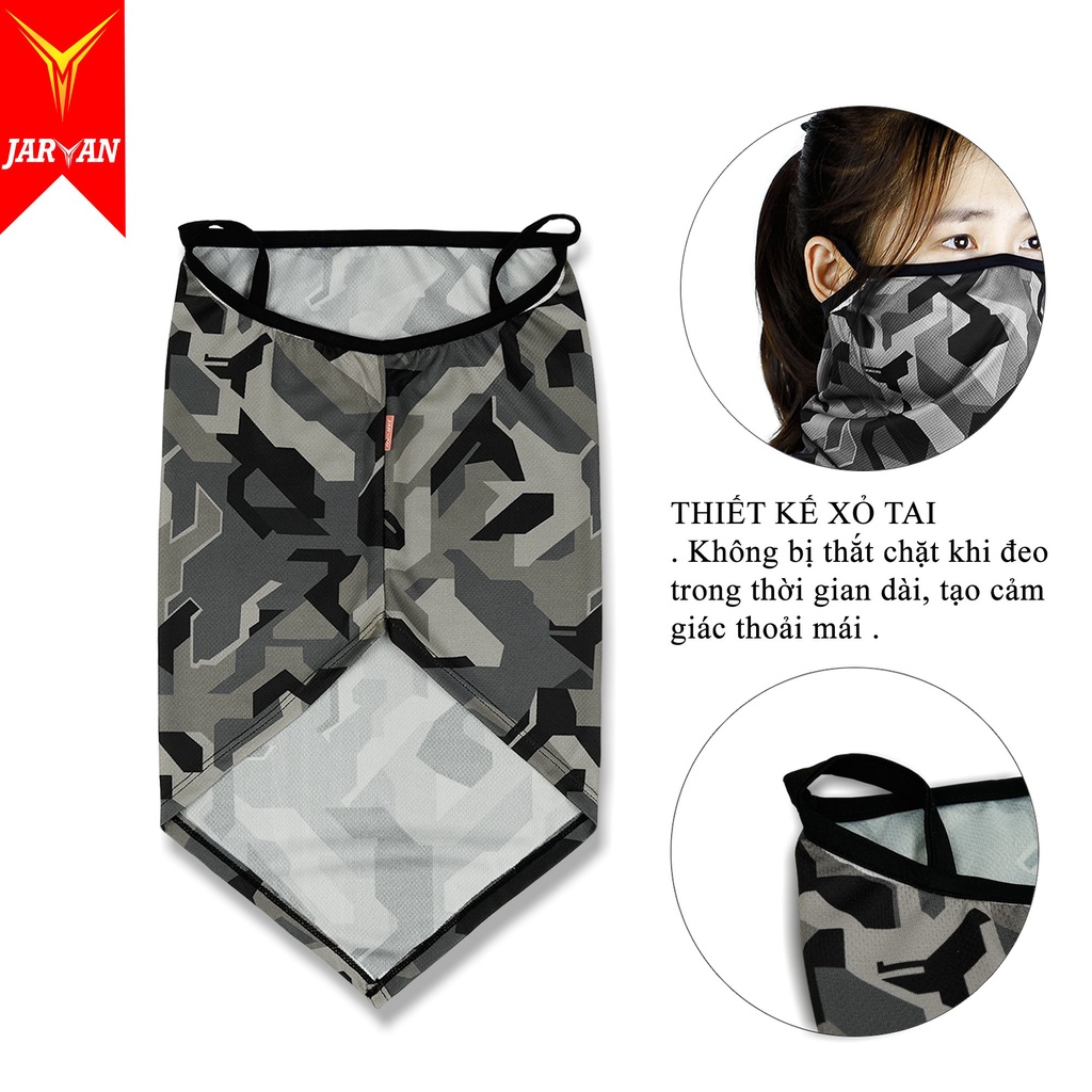 Khăn đa năng JARVAN II chống nắng, chống bụi nhiều màu thời trang (ảnh thật)