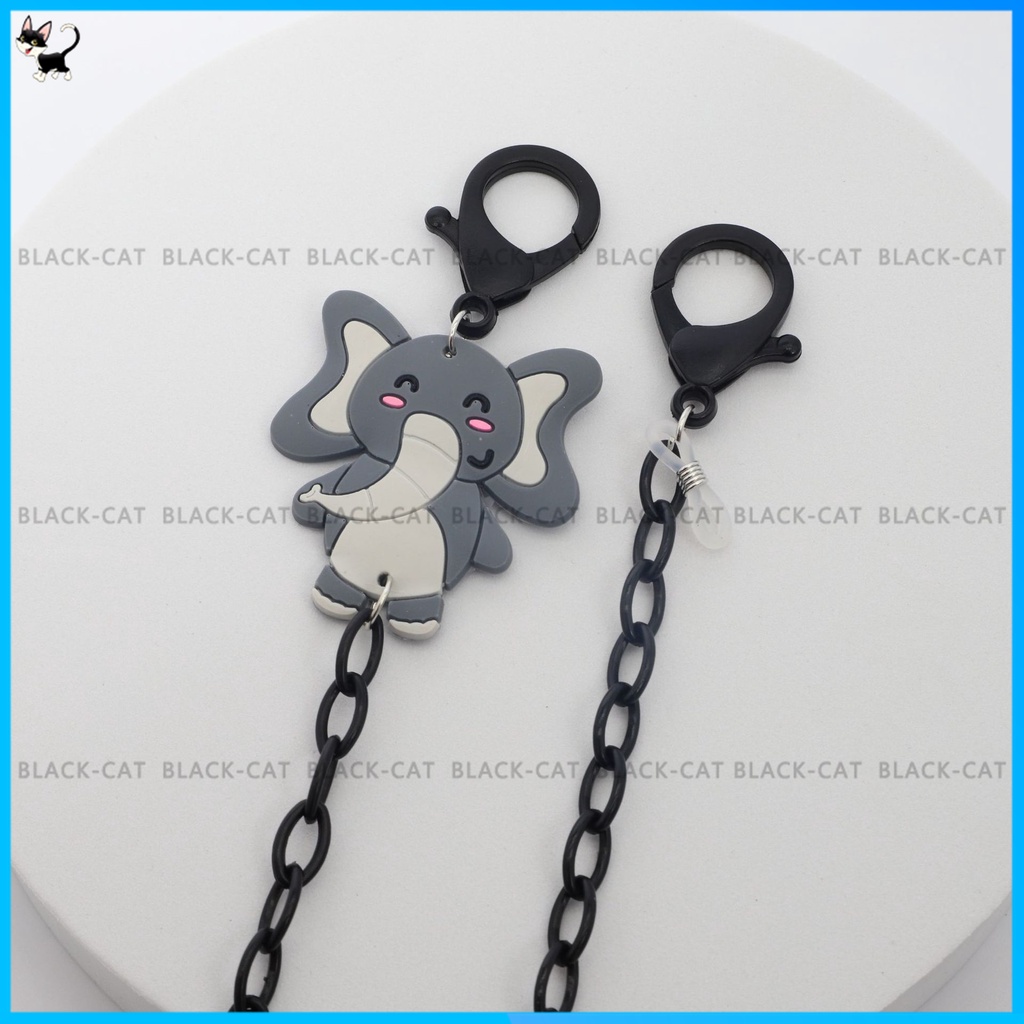 Dây Đeo Mắt Kính Bằng Acrylic Chống Thất Lạc Hình Thú Hoạt Hình