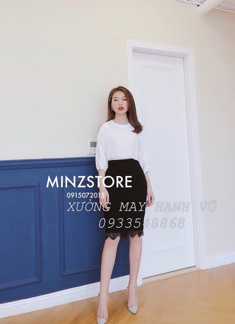 GIÁ SỈ TẬN GỐC - CHÂN VÁY REN DÁNG BÚT CHÌ | BigBuy360 - bigbuy360.vn