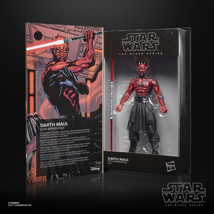 🌟Darth Maul🌟Mô hình Hasbro◊Star Wars Black Series 6-inches◊50th Anniversary