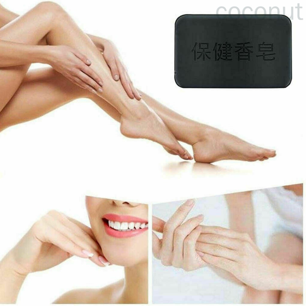 Xà phòng đá tourmaline hoạt tính màu đen dành cho rửa tay tắm rửa toàn thân