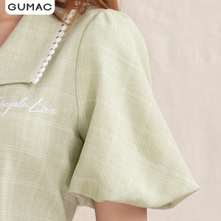 Đầm eo nhún phối nơ DA1027 GUMAC