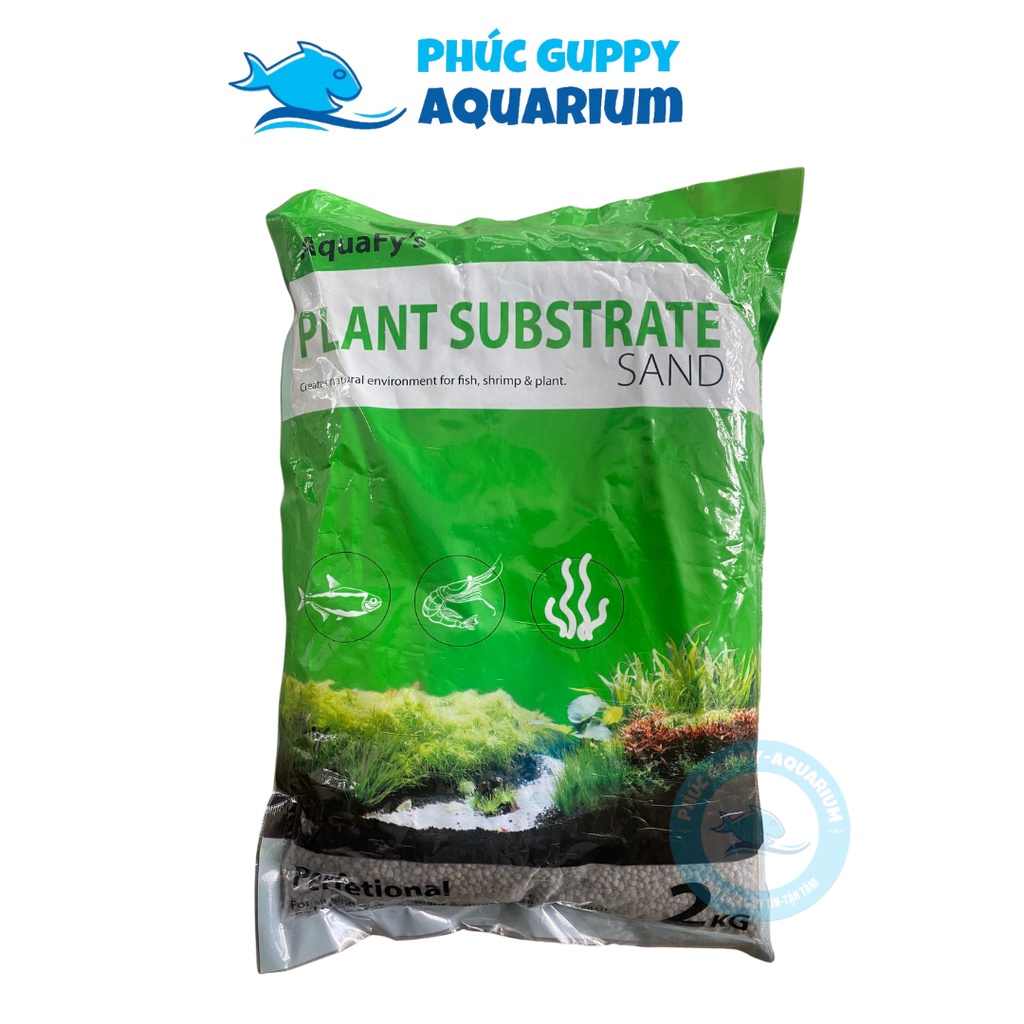 Phân Nền Đài Loan Aquafy's Plant Substrate Sand Dùng Cho Bể Thủy Sinh