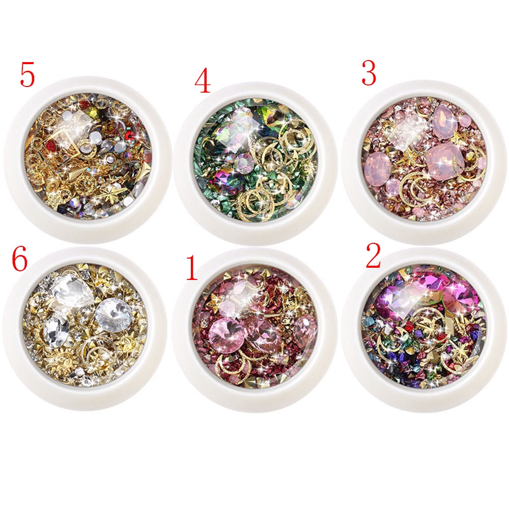 Bột Kim Loại Trang Trí Móng Tay