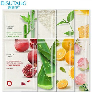 Mặt Nạ Bisutang 8 Vị Trái Cây Dưỡng Trắng Da Từ Thiên Nhiên