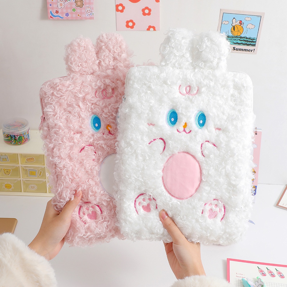 Túi Đựng Ipad 10.5 Inch 11 Inch Họa Tiết Hoạt Hình Phong Cách Hàn Quốc