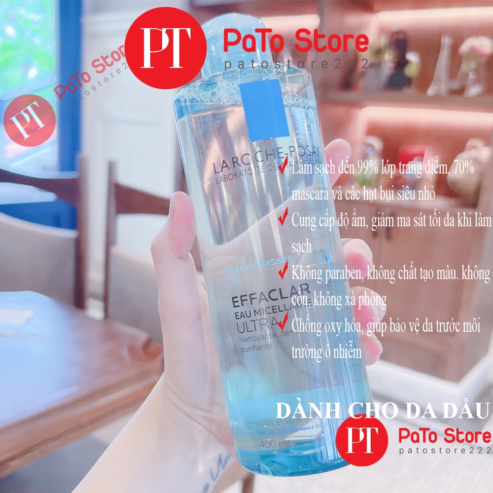 Nước tẩy trang LA ROCHE POSAY Micellair Water 400ml