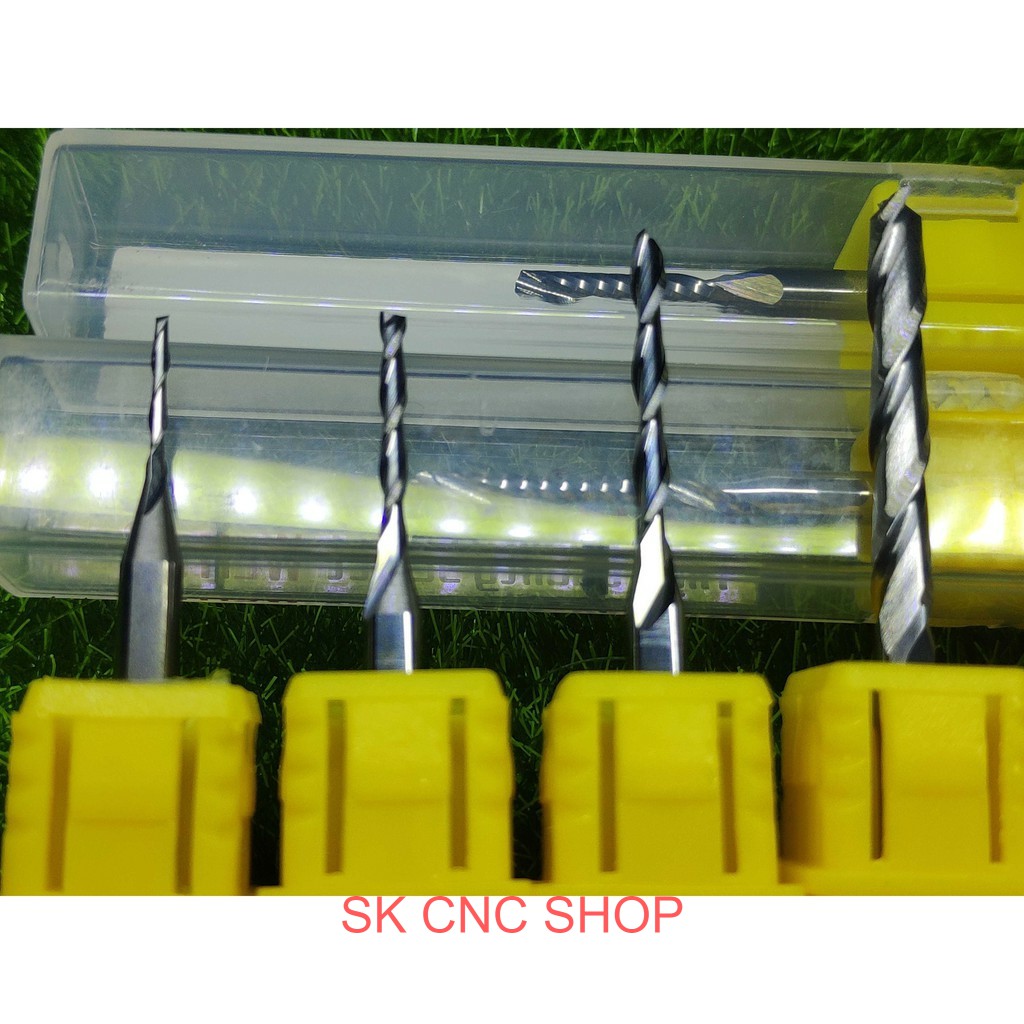 Mũi dao CNC xoắn 2 ME - SK CNC SHOP