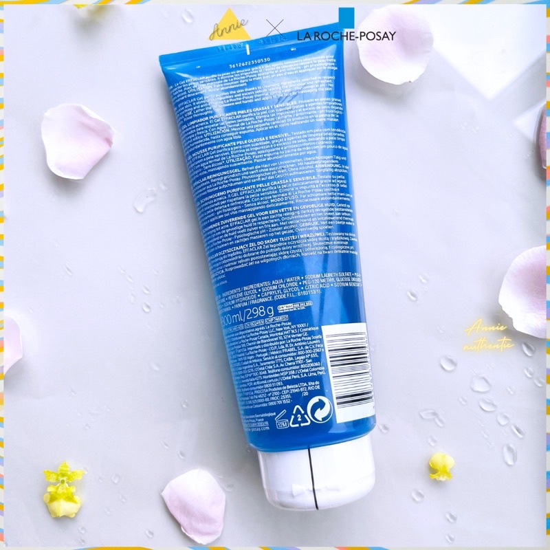 Sữa rửa mặt LA ROCHE POSAY EFFACLAR cho da mụn 300ml
