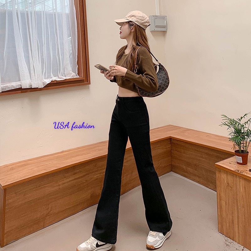 Set áo croptop trễ vai bèo tầng phối quần short trắng tafta - USA FASHION