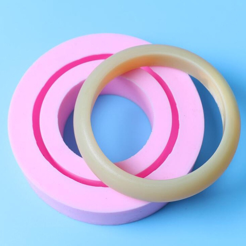 Khuôn làm bánh qui/xà phòng handmade/nến diy hình vòng tay 3D bằng silicone
