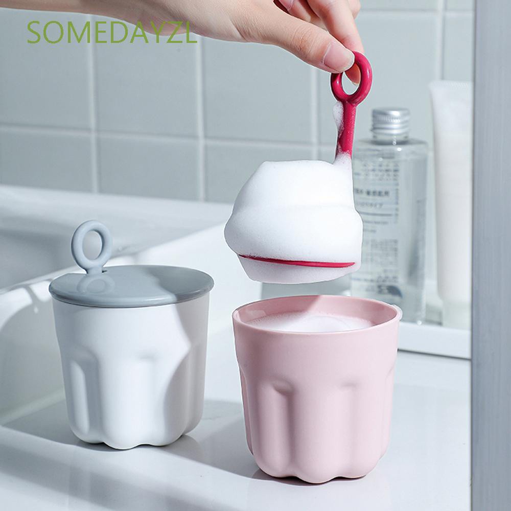 [Hàng mới về] Cốc tạo bọt sữa rửa mặt nhỏ gọn nhiều màu đáng yêu