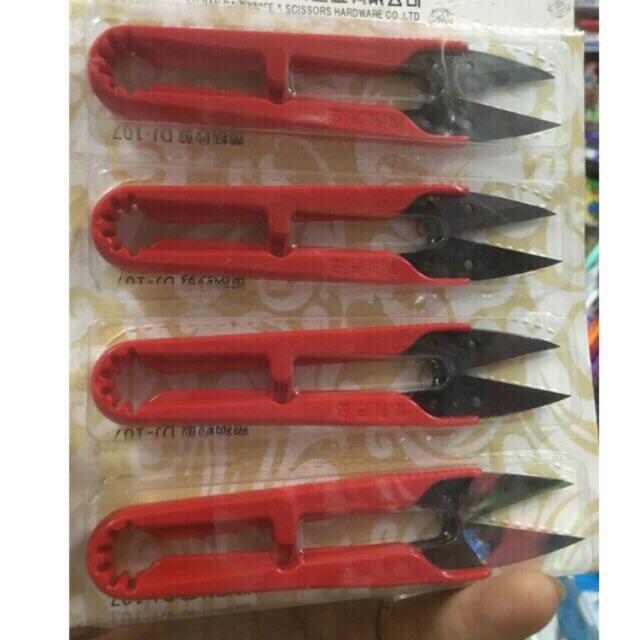 Kéo bấm đỏ sịn