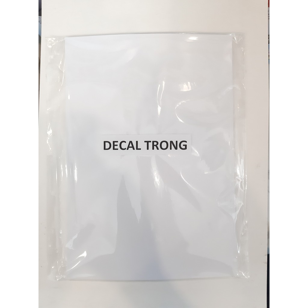 Decal trong khổ A4 (20 tờ)