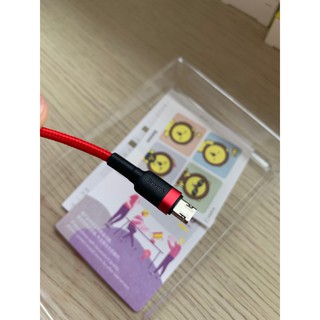 Cáp sạc Lightning, Type-C, USB Micro Baseus Cafule Màu Đen Đỏ